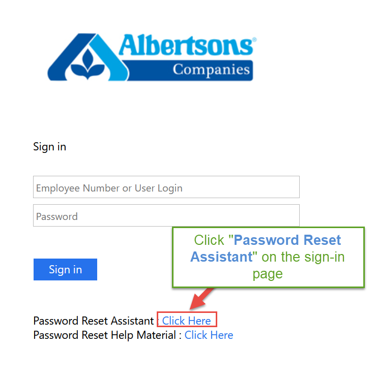 myaci-albertsons-Password Reset Assistant